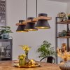Gatangachi Pendant Light black, 3-light sources