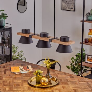 Gatangachi Pendant Light black, 3-light sources