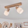 Sivol Ceiling Light matt nickel, sand-coloured, 2-light sources