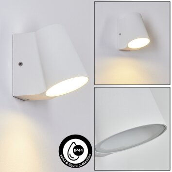 Swisher Outdoor Wall Light LED white, 1-light source