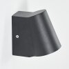 Swisher Outdoor Wall Light LED black, 1-light source