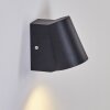Swisher Outdoor Wall Light LED black, 1-light source