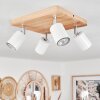 Nazca Ceiling Light chrome, Ecru, 4-light sources