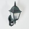 Naofe Outdoor Wall Light green, black, 1-light source, Motion sensor