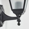Naofe Outdoor Wall Light black, 1-light source
