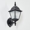 Naofe Outdoor Wall Light black, 1-light source