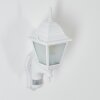 Naofe Outdoor Wall Light white, 1-light source, Motion sensor