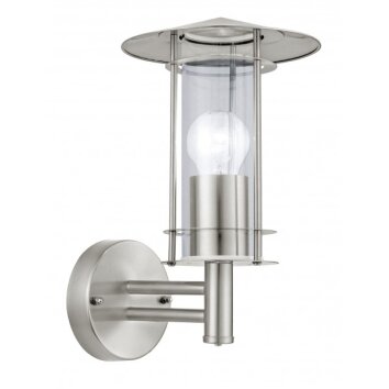 Eglo LISIO Wall Light stainless steel, 1-light source