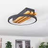 Rodekro Ceiling Light LED Ecru, black, 1-light source
