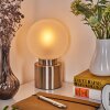 Flawil Table lamp matt nickel, 1-light source