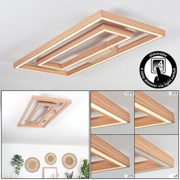 Surisultana Ceiling Light LED Ecru, 2-light sources