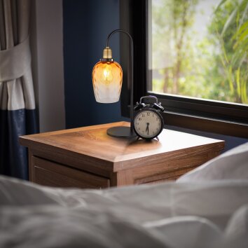 Globo SALVY Table lamp black, 1-light source