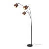 Reality DAVOS Floor Lamp Taupe, 3-light sources