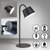 FHL easy Voet Table lamp LED black, 1-light source