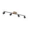 Fischer & Honsel Holton Ceiling Light LED black, 4-light sources