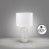 Fischer & Honsel Face Table lamp beige, 1-light source
