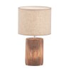 Fischer & Honsel Malik Table lamp Wood like finish, 1-light source