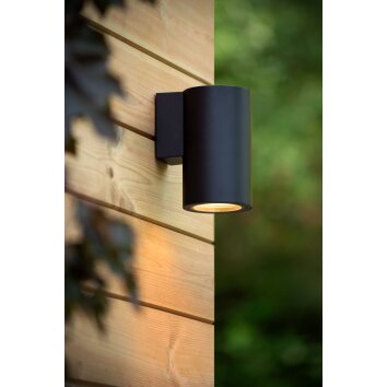 Lucide VOLANTIS Outdoor Wall Light black, 1-light source
