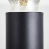 Brilliant Tiffany Ceiling Light black, 4-light sources