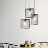 Brilliant Maze Pendant Light black, 3-light sources