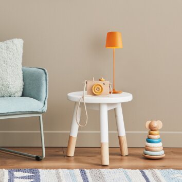 Brilliant Kaami Table lamp LED orange, 1-light source