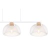 Globo VITIANO Pendant Light brown, white, 3-light sources