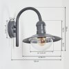 Elima Outdoor Wall Light anthracite, 1-light source