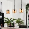 Lauden Pendant Light glass 15 cm Amber, 3-light sources