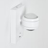 Borlo Outdoor Wall Light LED white, 2-light sources, Motion sensor