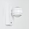 Borlo Outdoor Wall Light LED white, 2-light sources, Motion sensor