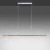 Paul Neuhaus ADRIANA Pendant Light LED Light wood, 3-light sources