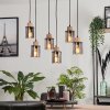 Loursin Pendant Light black, 6-light sources