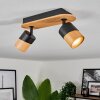 Blondo Ceiling Light Ecru, black, 2-light sources