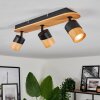 Blondo Ceiling Light Ecru, black, 3-light sources