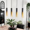 Rolle Pendant Light LED black, 4-light sources