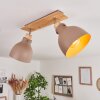Brunnen Ceiling Light brown, Wood like finish, Taupe, 2-light sources