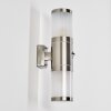 Tolsona Outdoor Wall Light stainless steel, 2-light sources, Motion sensor