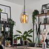 Vevino Pendant Light glass 20cm Amber, 1-light source
