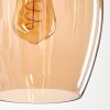 Vevino Pendant Light glass 20cm Amber, 1-light source