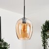 Vevino Pendant Light glass 20cm Amber, 1-light source