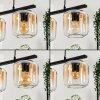 Lauden Pendant Light glass 15cm Amber, clear, 3-light sources