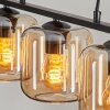 Lauden Pendant Light glass 15cm Amber, 3-light sources