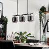 Lauden Pendant Light glass 15cm Smoke-coloured, 3-light sources