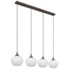 Globo MAXY Pendant Light Mocha, 4-light sources