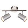 Globo ALLVI Ceiling Light matt nickel, 2-light sources