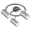 Globo ALLVI Ceiling Light matt nickel, 3-light sources