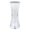 Globo GIXI Table lamp LED silver, transparent, clear, 1-light source, Colour changer