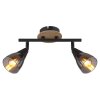 Globo MUBBY Ceiling Light Ecru, black, 2-light sources