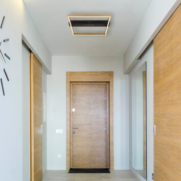 Globo LUFFY Ceiling Light LED black, 1-light source