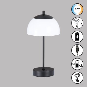 FHL easy Riva Table lamp LED black, 1-light source